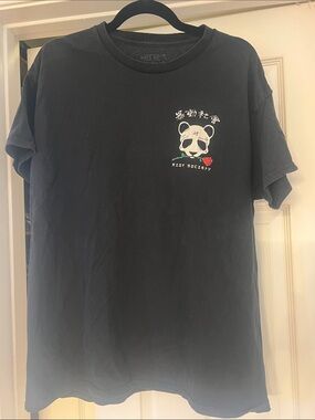 Men Society Black Panda Graphic Tee